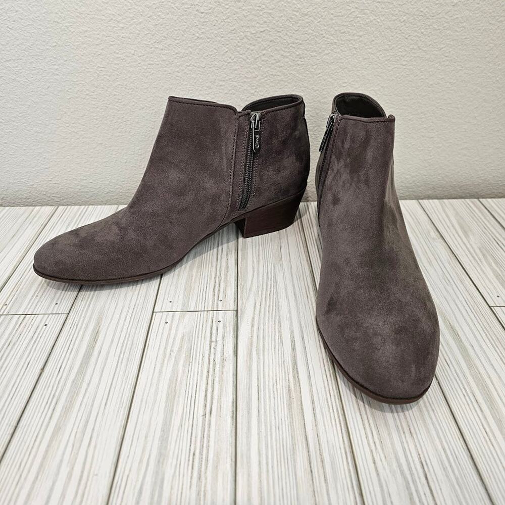 Circus by Sam Edelman Charcoal Suede Ankle Booties